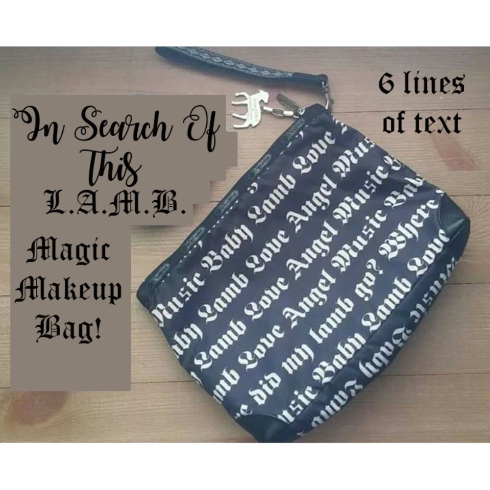 ISO L.A.M.B. Lesportsac Magic Makeup Bag